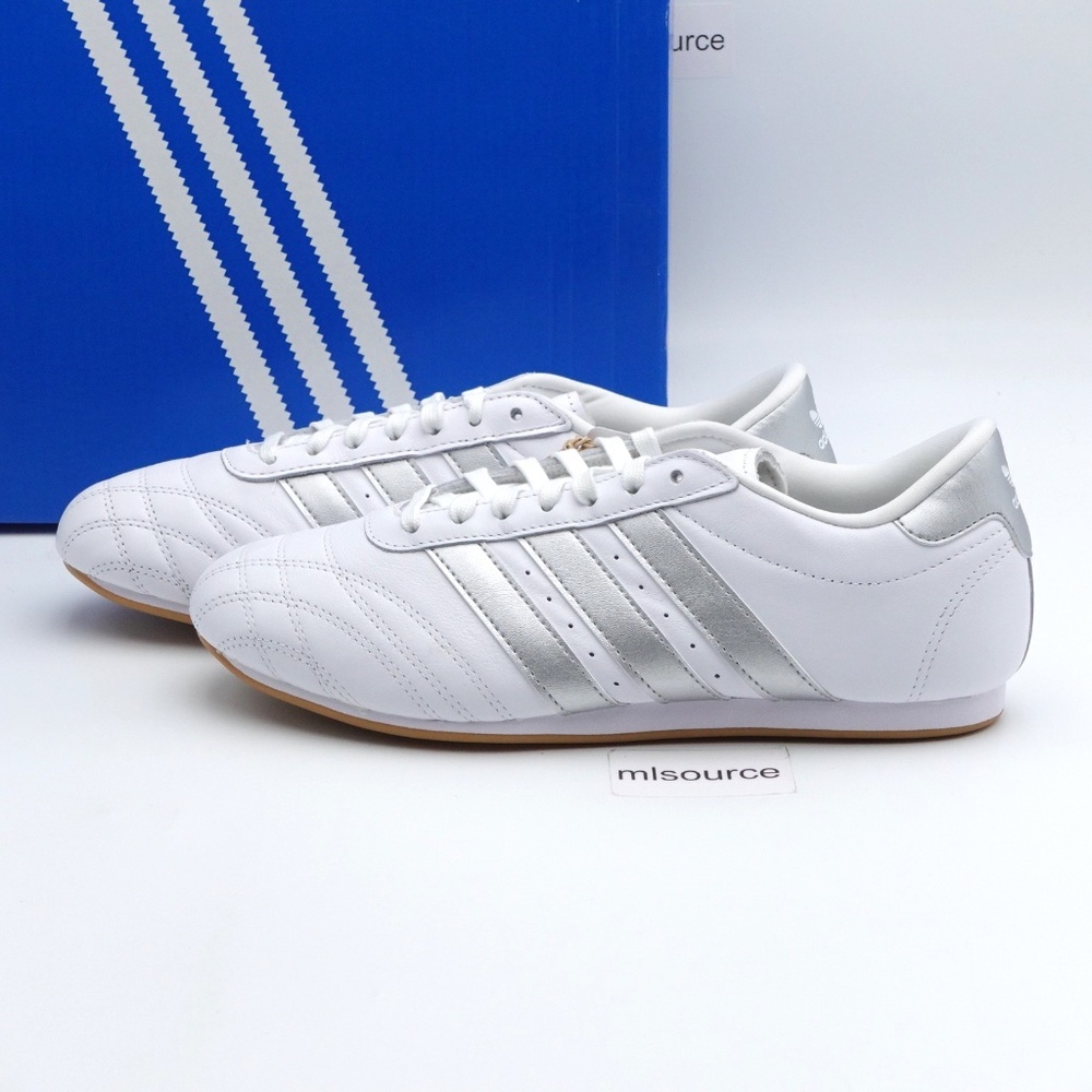 NEW Size 9 Women's adidas Originals Taekwondo Lace Leather Sneakers JS1192 White